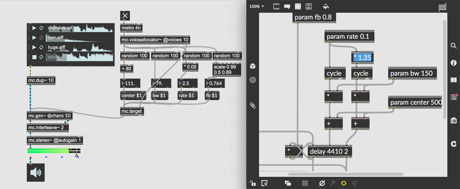 max msp performance